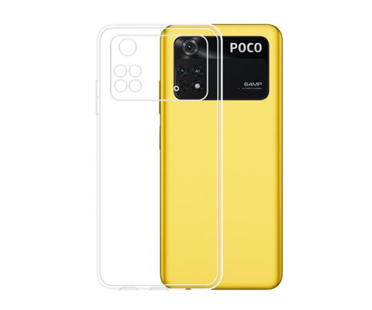 Ochranný TPU obal Lenuo pro POCO M4 Pro, čirý