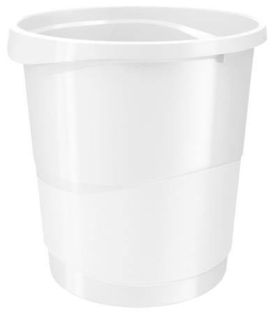 Odpadkový koš Esselte Europost VIVIDA, 14 l, bílá 623945
