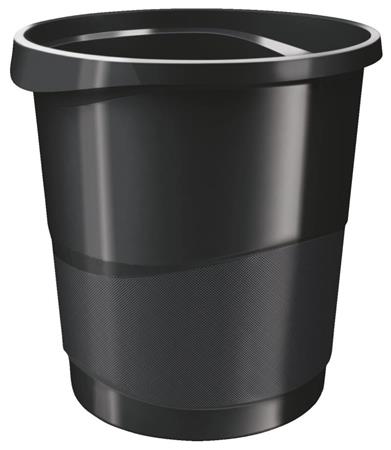 Odpadkový koš Esselte Europost VIVIDA, 14 l, černá 623952