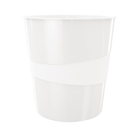 Odpadkový koš Leitz WOW, perleťová bílá 52781001