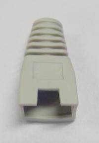 OEM kryt na mod.konektor RJ45 - šedá, (100ks) OEM-PB45GR