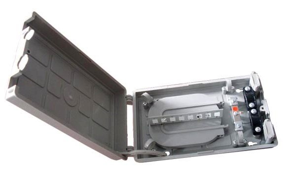 OEM optický box nástěnný vnitřní pro 8 SC simplex (LC duplex, E2000) FTTH-104