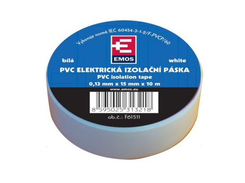 OEM Páska izolační PVC 15mm/10m bílá