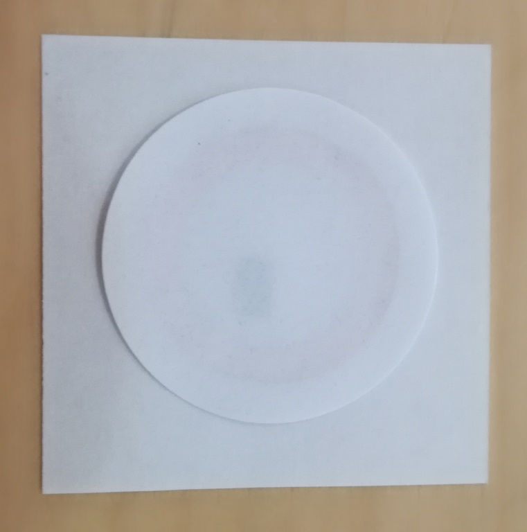 OEM RFID samolepicí tag Mifare S50 13,56MHz (pr. 25mm) Mifare S50 BLUE