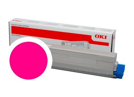 OKI Magenta toner do C824/C834/C844 (5 000 stran) 47095702