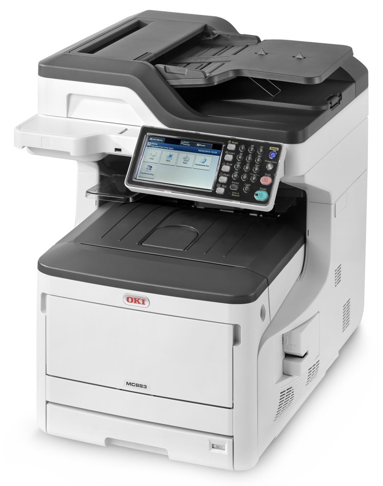 OKI MC883dn farebne A3 MFP, DUPLEX, HDD, SCAN, COPY, FAX, NET, 45850304