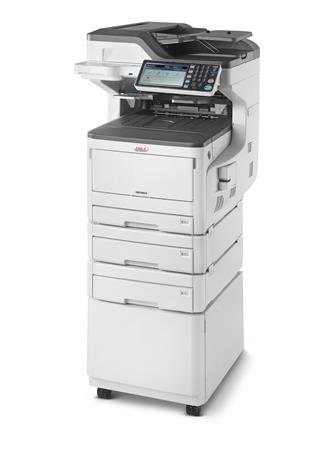 OKI MC883dnct farebne A3 MFP, UPLEX, HDD, SCAN, COPY, FAX, NET/wifi, zasobnik, kabinet 9006108