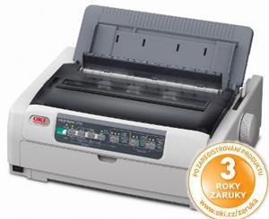 OKI Microline 5720eco - Tiskárna - monochromní - jehličková - A4 - 9 pin - až 700 znaků/s - paralel 44209905