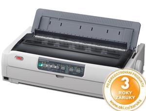OKI Microline 5791eco - Tiskárna - monochromní - jehličková - A3 - 24 pin - až 576 znaků/s - parale 44210205