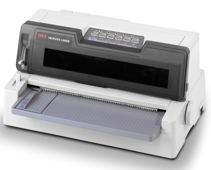 OKI Microline 6300 FB-SC - Tiskárna - monochromní - jehličková - 304,8 mm (šířka) - 360 dpi - 24 pi 43490003