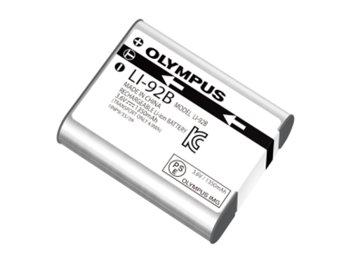 Olympus LI-92B Lithium Ion rechargeable battery (1350 mAh) for XZ-2, SP-100EE, SH-50/60/1/2, TG-3/4 V6200660E000
