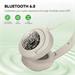 OneOdio Focus A6 bezdrátová náhlavní sluchátka s hybridní ANC, Bluetooth a Hi-Res zvuk, Bílá 6974028141776