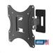 ONKRON Full Motion TV držiak na stenu pre 17" až 43" obrazovky do 35 kg, čierny,VESA: 100x100 - 200x200 NP24-B