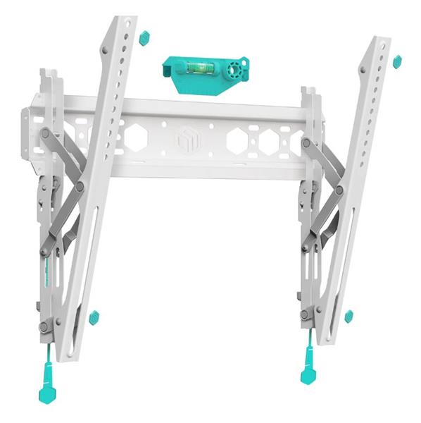 ONKRON TV náklopný držiak na stenu, 35 až 65", VESA 400x400, max 60 kg, biely TM5-W