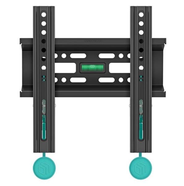 ONKRON TV nástenný držiak, 17" až 43", max 30 kg, VESA 200x200, čierny FM1-B