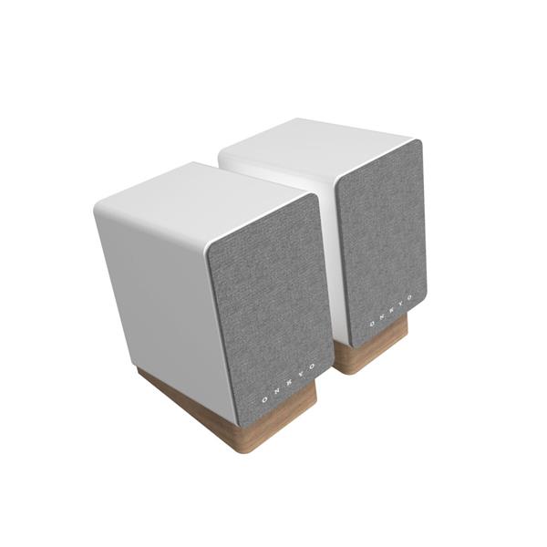 ONKYO Creator Series GX-10DB, aktívne monitory, BT 5.3, Opt., USB-C, Phono/Line in, biela farba GX10DBWCUU