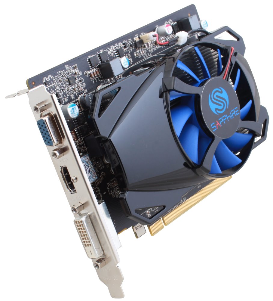 OPRAVENÉ - Sapphire Radeon R7 250 / PCI-E/ 1GB DDR5/ 512SP Edition/ DVI/ HDMI VGAT8722V