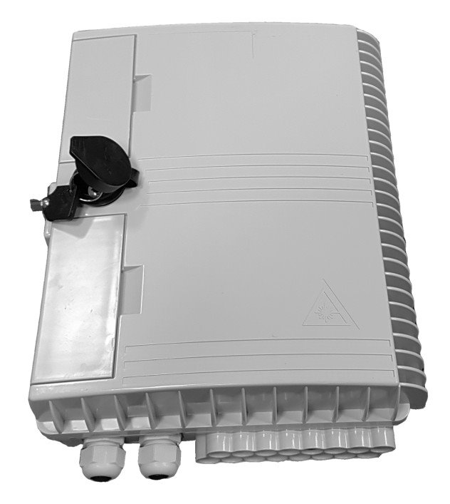 Optický box venkovní IP65 pro 16 SC simplex (E2000, LC Duplex) FTTH-16SC