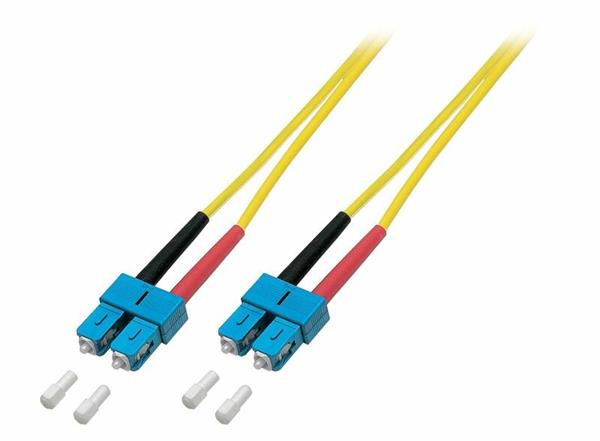 Optický duplex kabel SM 50/125, SC/SC, LSOH, 2m O2513.2