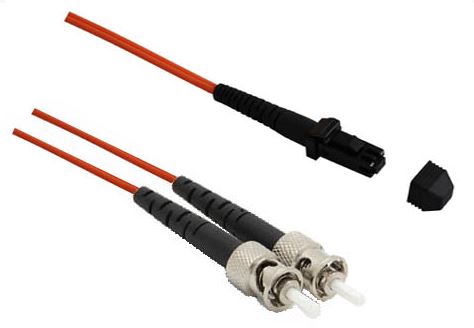 Optický patchkabel duplex MTRJ-ST 50/125 um MM,2m, OM2 5027106523