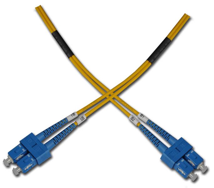 Optický patchkabel duplexní, SC-SC 9/125um SM 10m, OS2 502710749
