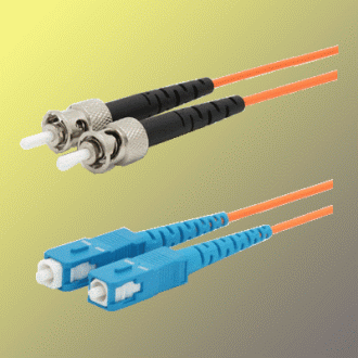 Optický patchkabel duplexní, ST-SC 9/125um SM, 3m 1012