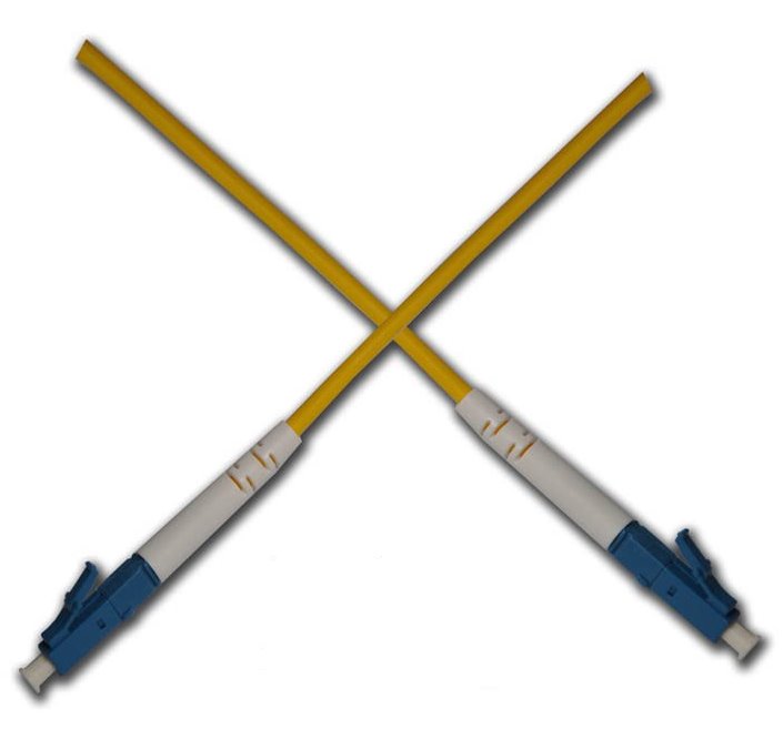 Optický simplex patch kábel 9/125, OS1, LC/LC, 2m 0727
