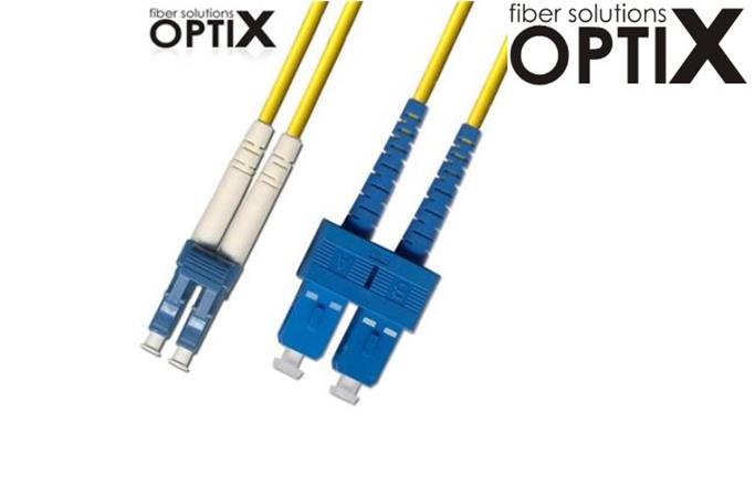 OPTIX LC-SC patch cord 09/125 1m duplex G657A 1,8mm 0746