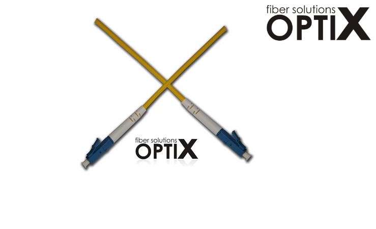 OPTIX LC/UPC-LC/UPC Optický patch cord 09/125 1m simplex 10301