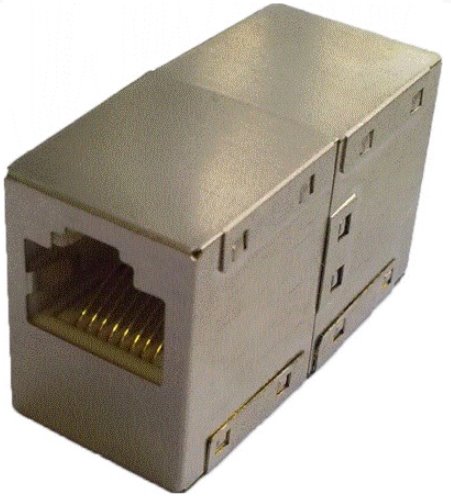 OPTIX prepojovacia spojka Cat5e STP - 2x female 8p8c