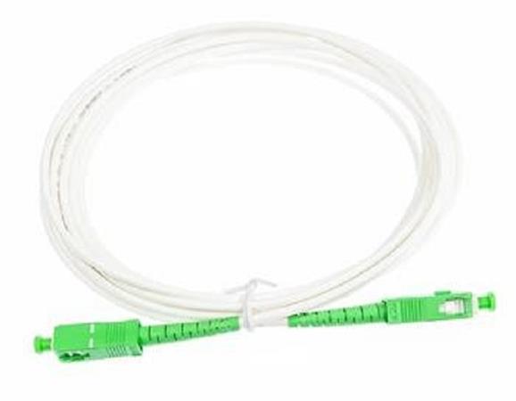 OPTIX SC/APC-SC/APC FLEXI optický patch cord G.657B3 2mm 50m bílý simplex 0653