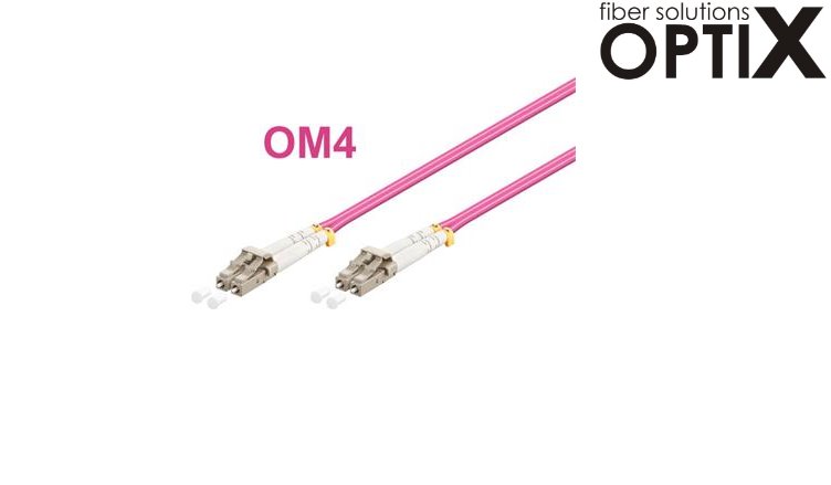 OPTIX SC-SC Optický patch cord 50/125 1m OM4 Duplex 0920