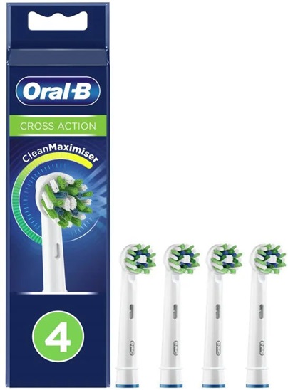 Oral-B EB 50-4 PRO Cross Action White Kefkove hlavice 8006540847770
