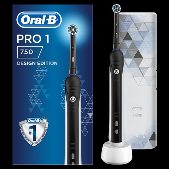 ORAL-B Pro 750 Cross Action+Travel Case 4210201162520