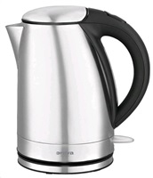 Orava VK-3217 S rychlovarná konvice, 2000 W, 1.7 l, automatické vypnutí, stříbrná