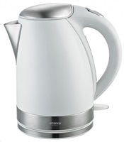 Orava VK-3217 W rychlovarná konvice, 2000 W, 1.7 l, automatické vypnutí, bílá