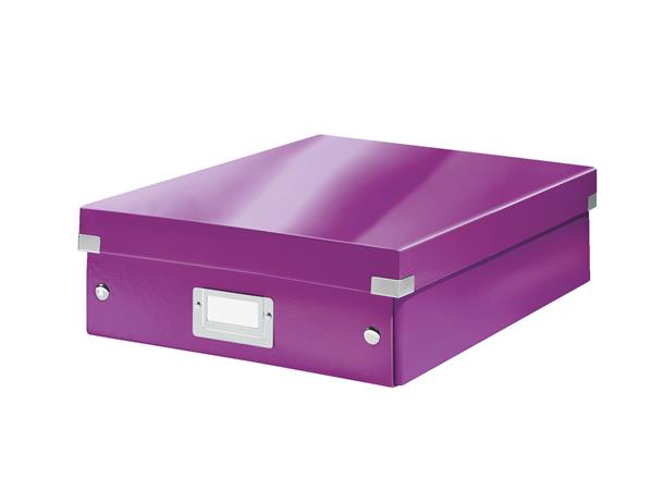 Organizační box Leitz Click&Store, velikost M, purpurová 60580062
