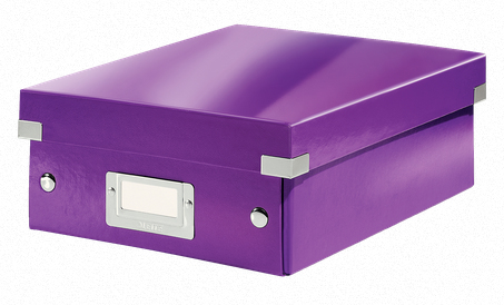 Organizační box Leitz Click&Store, velikost S, purpurová 60570062