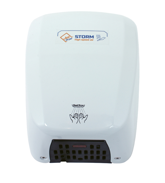 Osoušeč rukou Jet Dryer STORM Bílý kov 8596220006387
