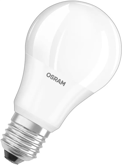 OSRAM LED VALUE ClasA 230V 5,5W 827 E27 noDIM A+ Plast matný 470lm 6500K 10000h (krabička 1ks) 4052899971011