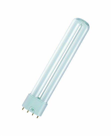 OSRAM zářivka DULUX L kompaktní 230V 18W 840 2G11 noDIM A Sklo matné 1200lm 4000K 20000h (krabička 1ks) 4050300010724