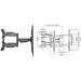 Otočný držák na televize Fiber Super-3