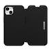 OtterBox puzdro Strada Leather Folio pre iPhone 13 - Shadow Black 77-85812