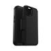 OtterBox puzdro Strada Leather Folio pre iPhone 14 - Shadow Black 77-89662