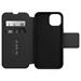 OtterBox puzdro Strada Leather Folio pre iPhone 14 - Shadow Black 77-89662