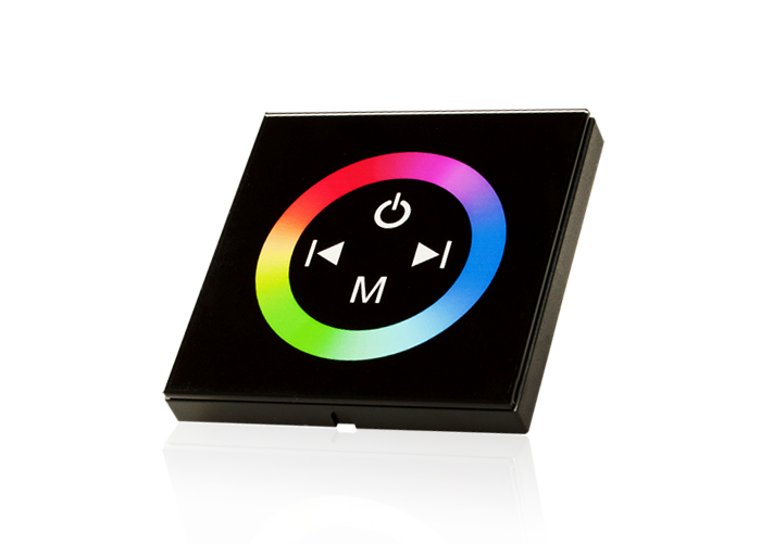 Ovládač do steny pre RGB LED pásy 12V,24V LED OVLRGB-TM08