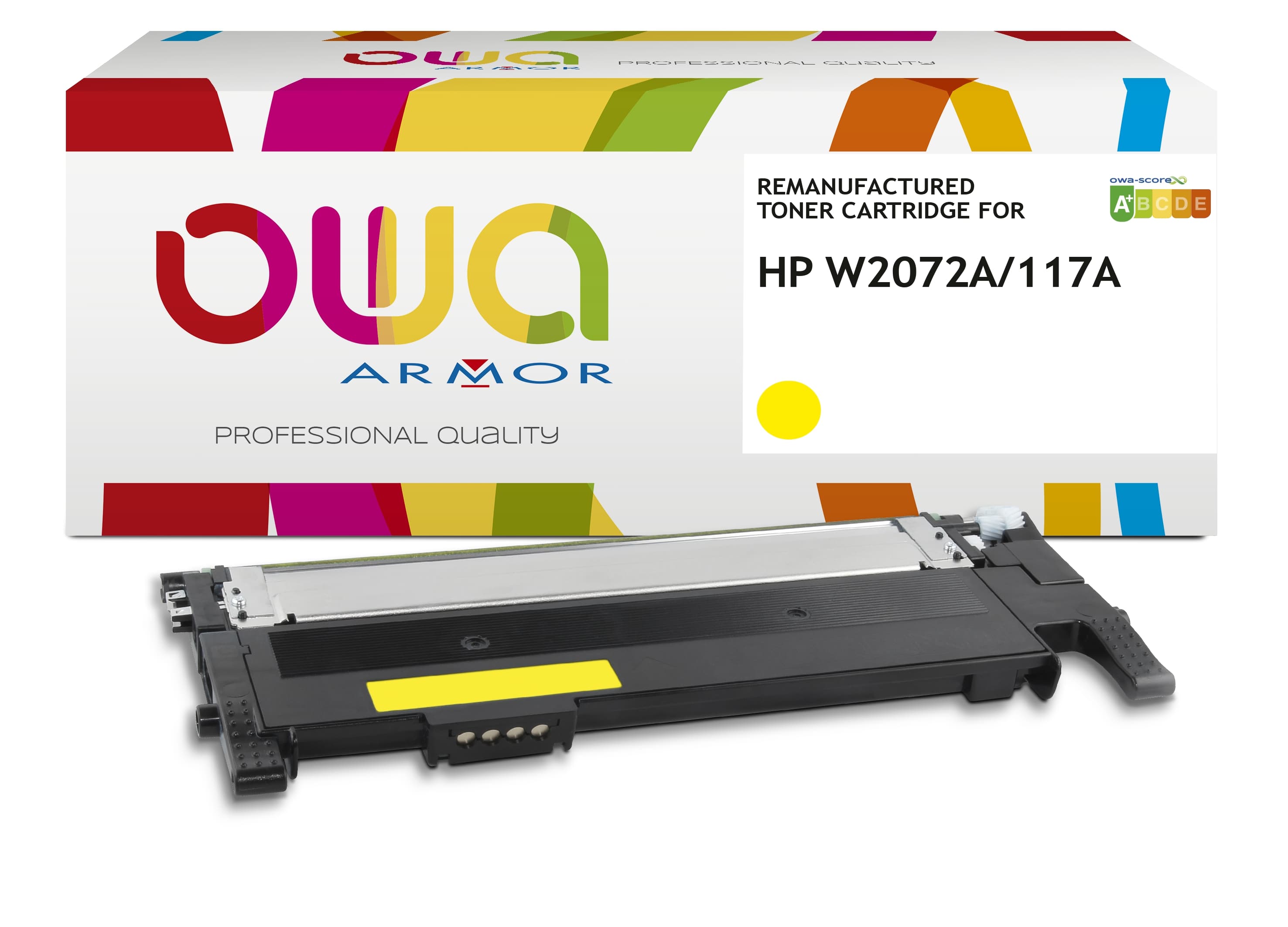 OWA Armor toner kompatibilní s HP W2072A, 117A, 700st, žlutá/yellow K18864OW