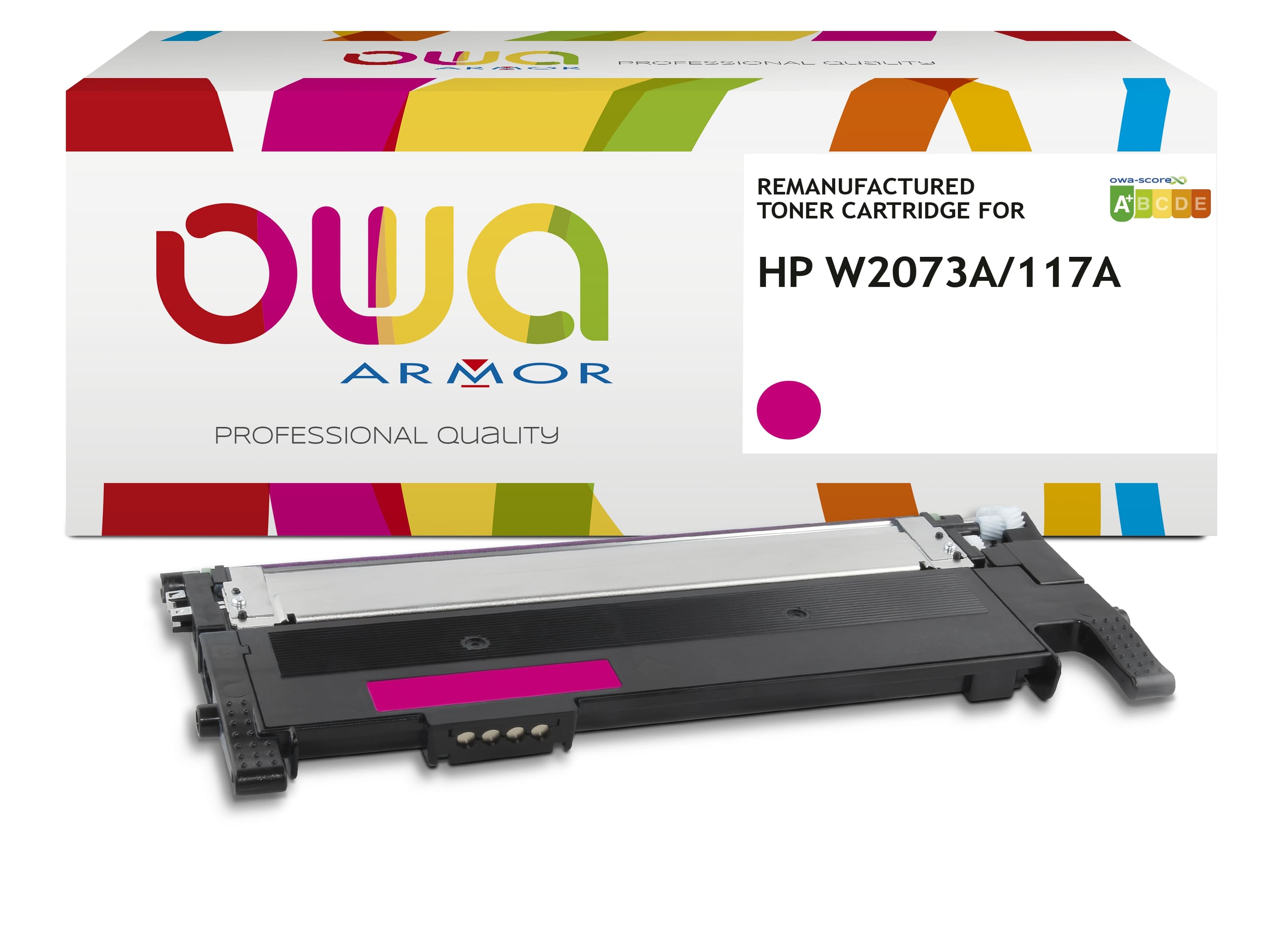 OWA Armor toner kompatibilní s HP W2123A,4500st, červená/magenta K18945OW