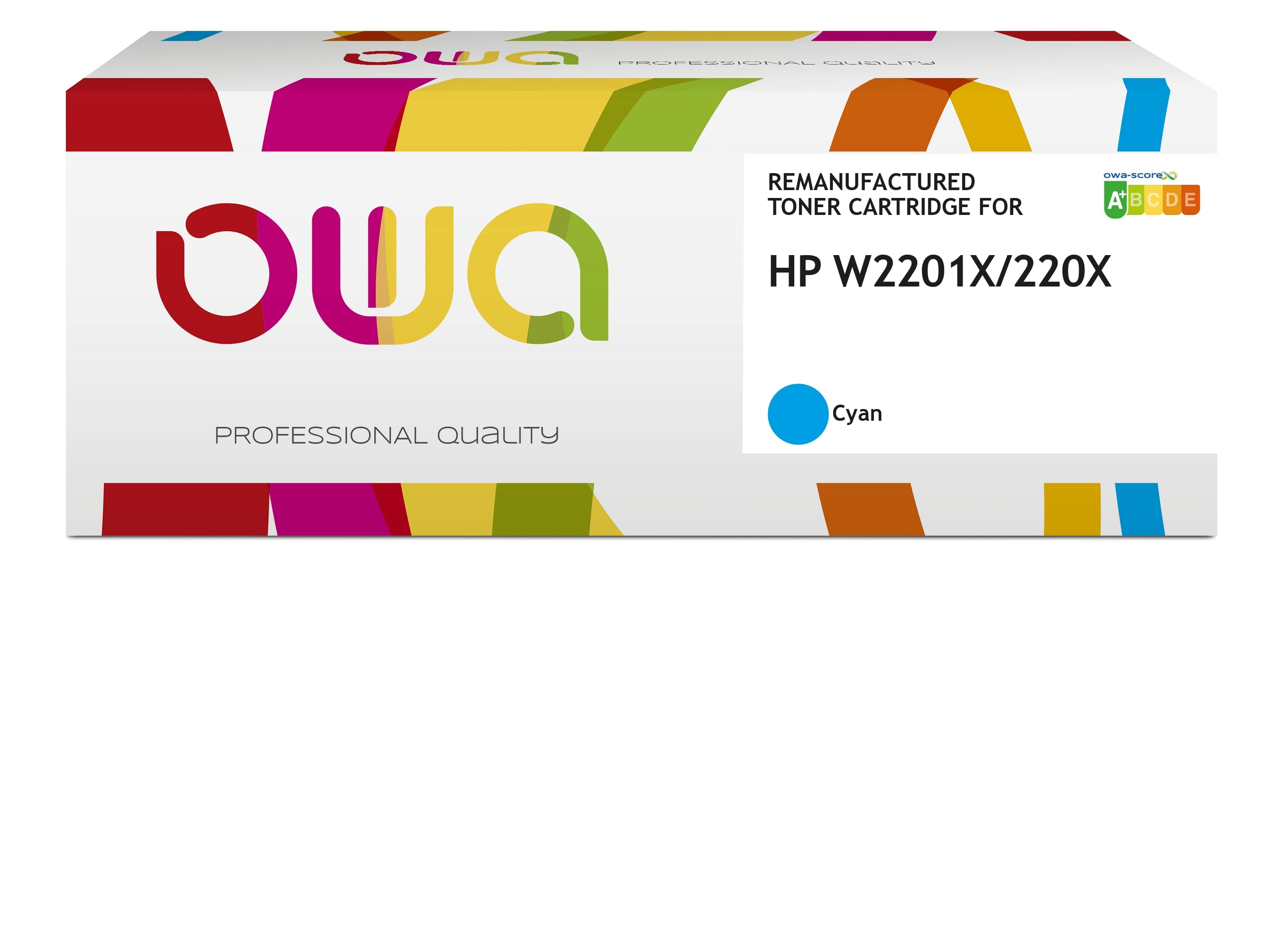 OWA Armor toner kompatibilní s HP W2201X, 220X, 5500st, modrá/cyan K16557OW