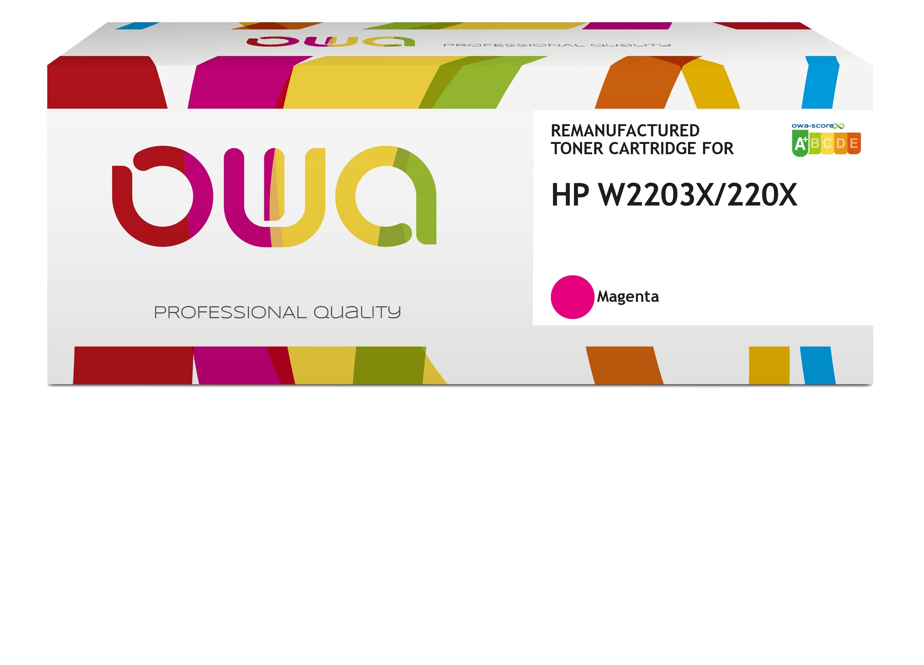 OWA Armor toner kompatibilní s HP W2203X, 220X, 5500st, červená/magenta K16558OW